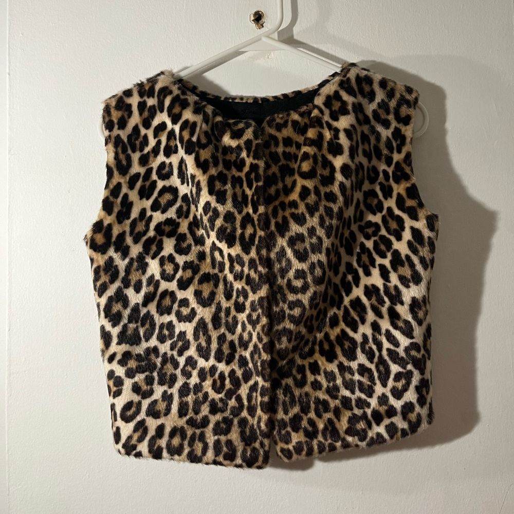 Cheetah top or vest